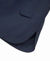 Rokka&Rolla Girls Trench Coat Hip-Length Hooded Jacket