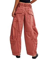 Free People Women's Onset Mid-Rise Parachute Pants