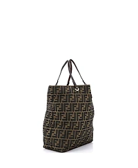 Pre-Owned Fendi Medium Vintage Open Tote Zucca Canvas