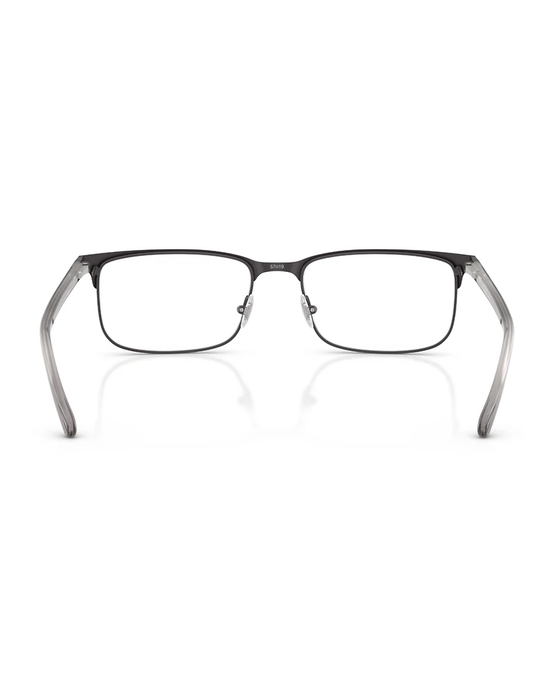 B by Brooks Brothers Men's Square Eyeglasses, BB1124