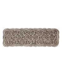 Laura Ashley Scalloped Skid Resistant Accent Rug, 20" x 60"