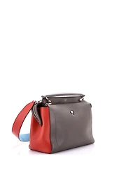 Pre-Owned Fendi Medium DotCom Convertible Satchel Leather