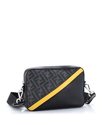 Pre-Owned Fendi Small Camera Case Bag Zucca Coated Canvas and Leather