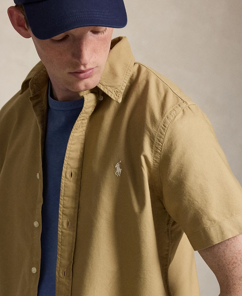 Polo Ralph Lauren Men's Garment-Dyed Oxford Shirt