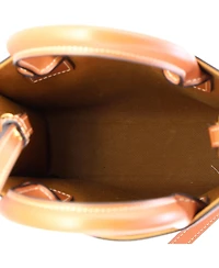 Pre-Owned Celine Mini Vertical Cabas Tote Triomphe Coated Canvas