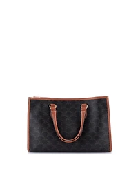 Pre-Owned Celine Mini Horizontal Cabas Tote Triomphe Coated Canvas