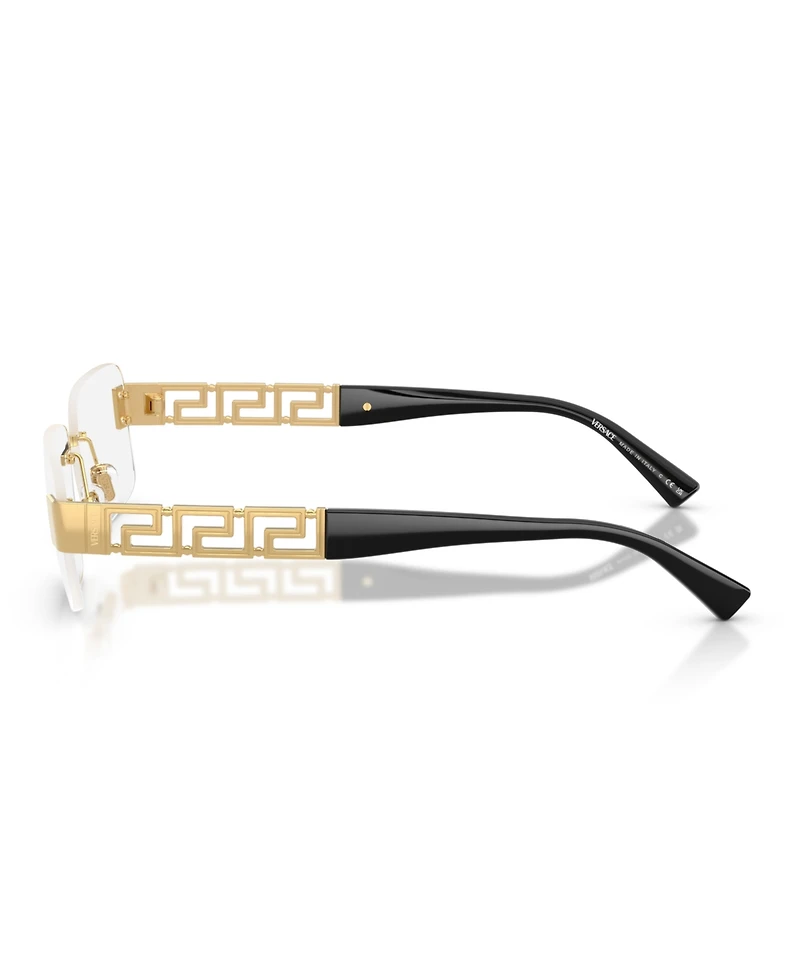 Versace Unisex Square Eyeglasses