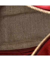 Pre-Owned Gucci Mini Bree Disco Crossbody Bag Gg Canvas with Leather