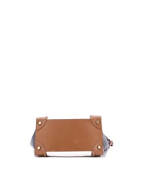 Pre-Owned Celine Mini Tricolor Luggage Bag Leather