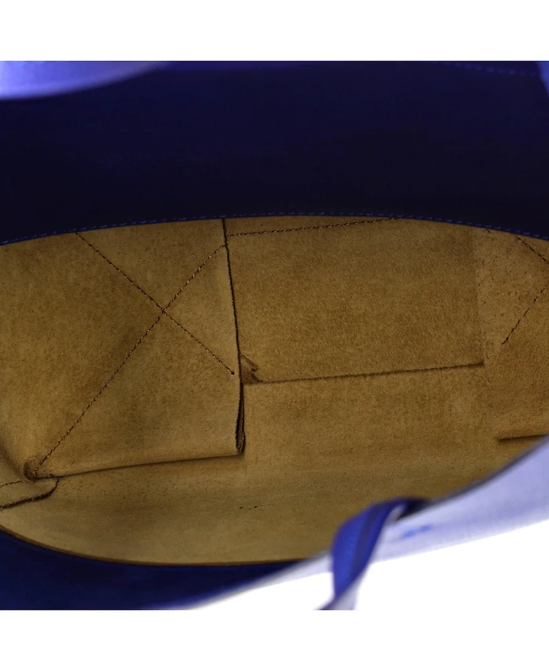 Pre-Owned Celine Small Vertical Bi-Cabas Tote Grained Calfskin