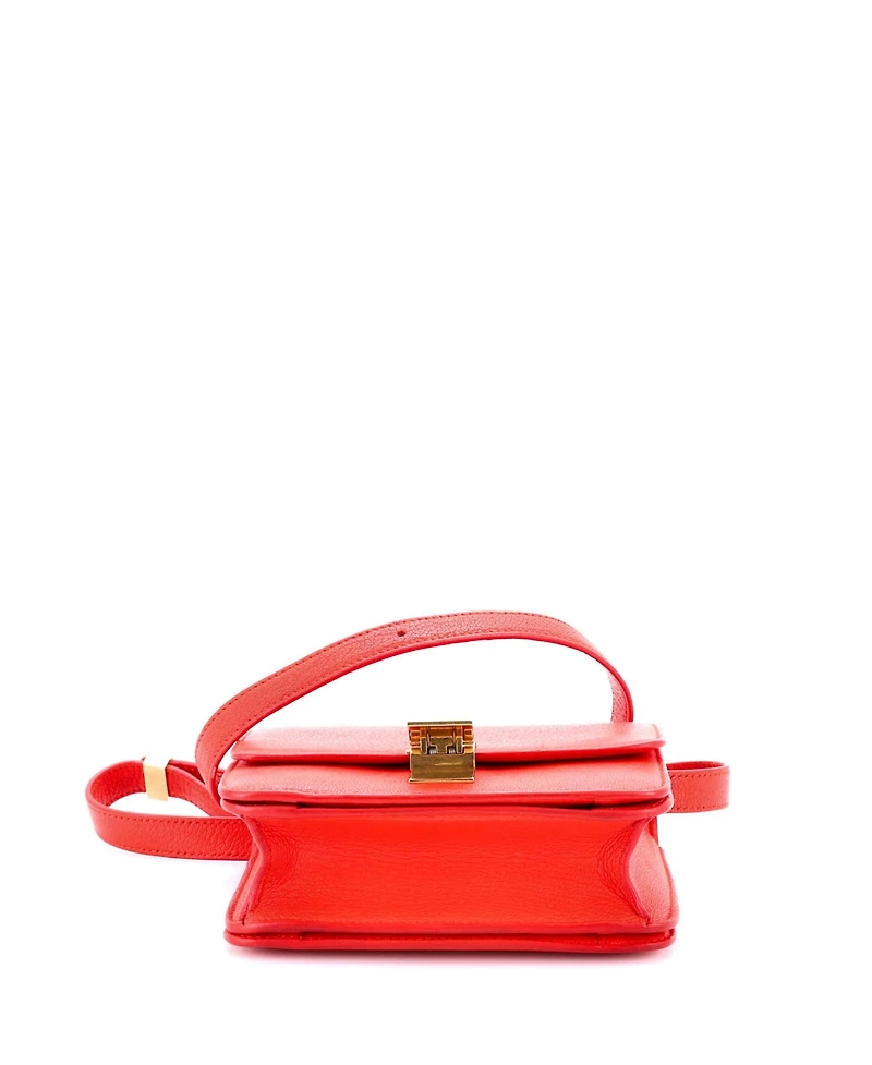 Pre-Owned Celine Small Classic Box Bag Grainy Leather