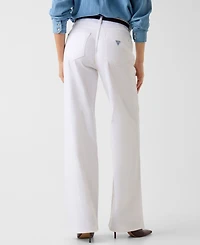 Guess Women's High-Rise Wide-Leg Jeans