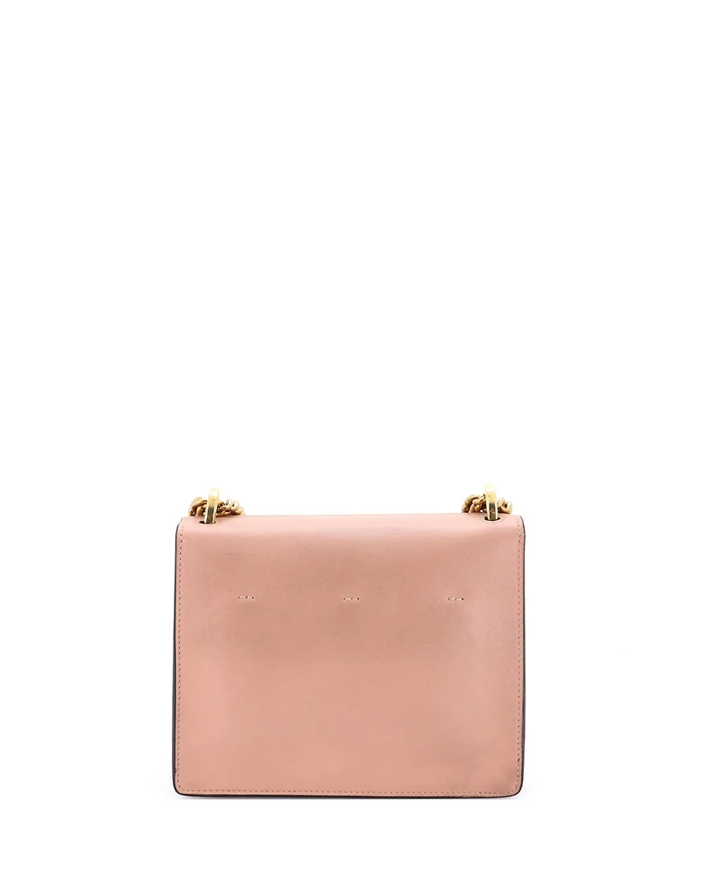 Pre-Owned Fendi Small Kan U Shoulder Bag Leather