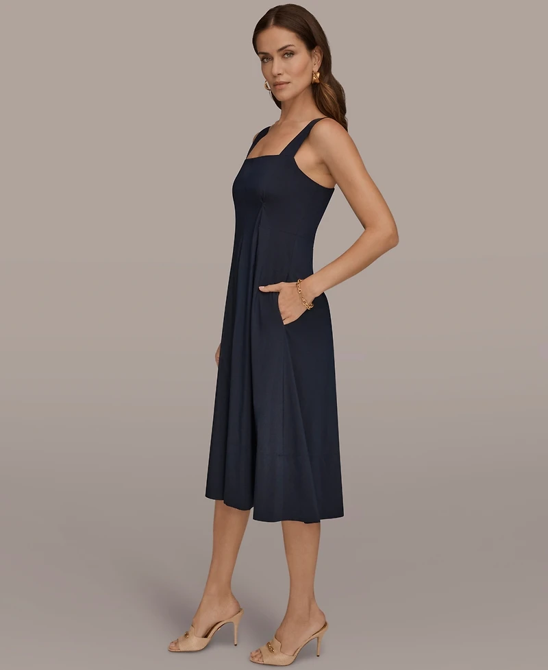 Donna Karan New York Women's Sleeveless A-Line Dress