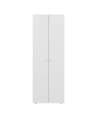 Flynama Armoire 66.9 Inch High 2 Doors 4 Shelves Bedroom Storage Cabinet with Spacious Shelving