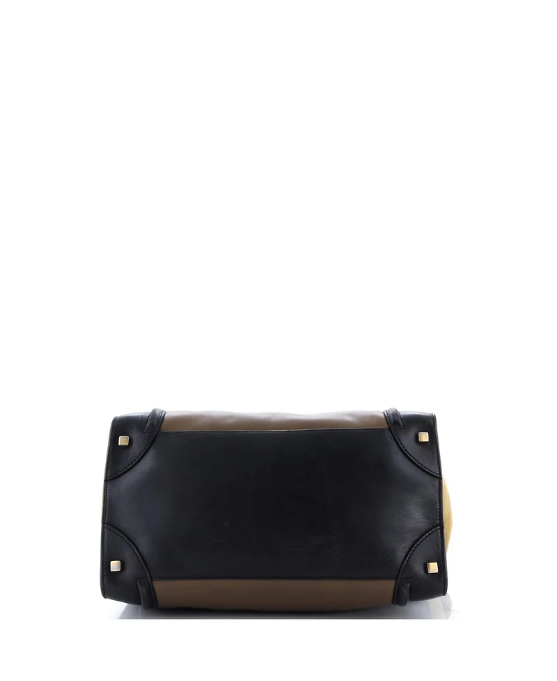 Pre-Owned Celine Medium Tricolor Luggage Bag Leather