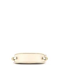 Pre-Owned Gucci Large Ophidia Curved Zip Shoulder Bag Gg Coated Canvas with Leather