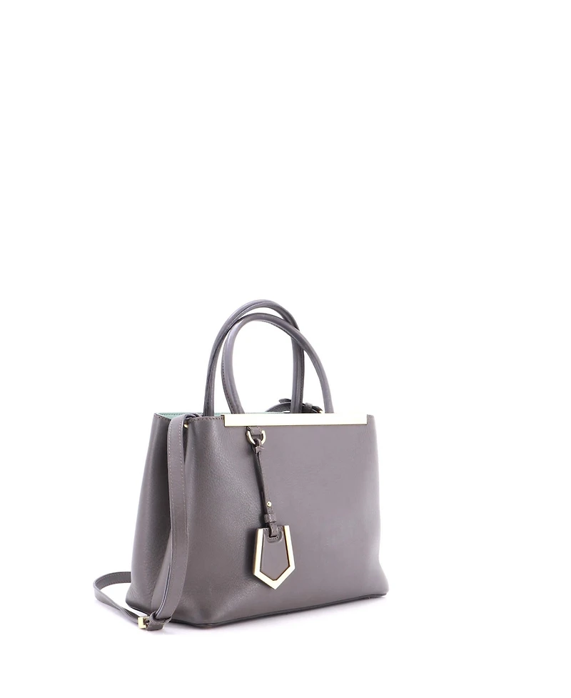 Pre-Owned Fendi Petite 2Jours Bag Leather