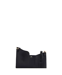 Pre-Owned Fendi Mini Bustine 3 Pockets Crossbody Bag Leather and Zucca Coated Canvas