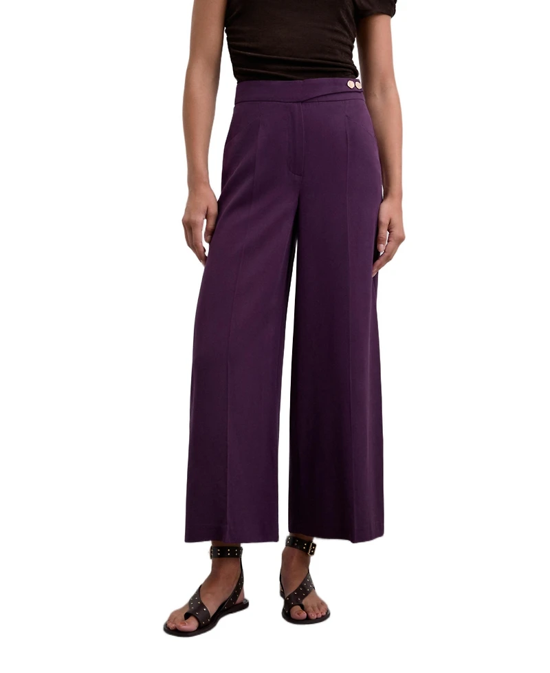 Scalpers Women's Purple Pant