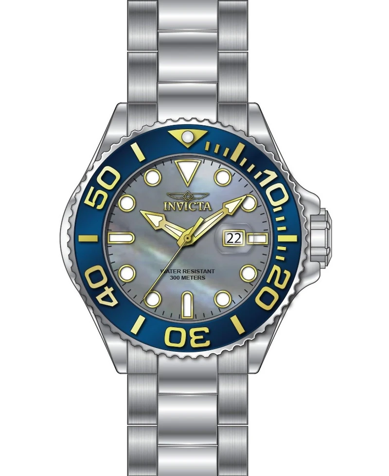 Invicta Men's 49157 Grand Diver Quartz PC32 Dial Watch