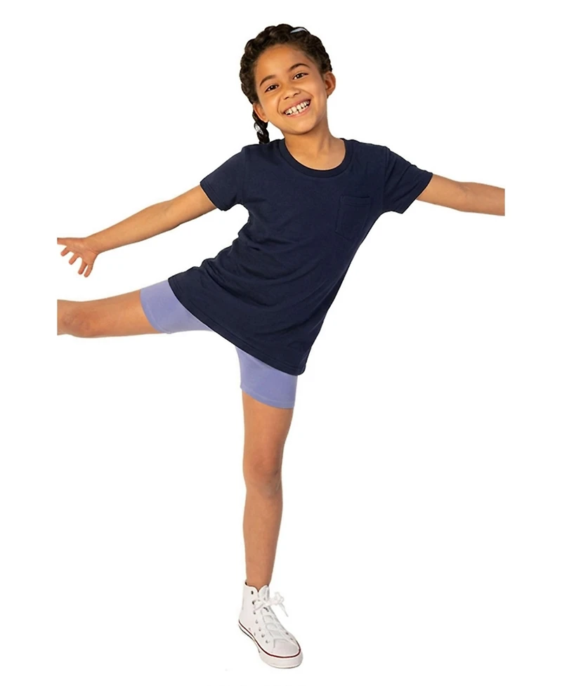 Mightly Girls 3pk Fair Trade Organic Cotton Extended Length Tees