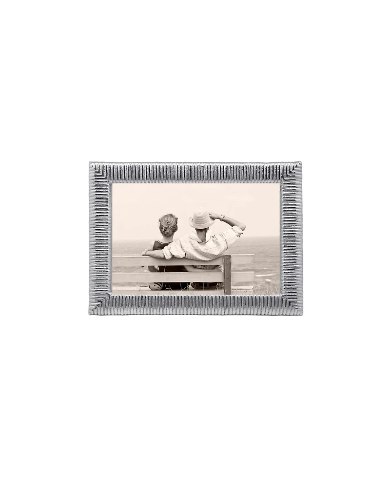 Mariposa Woven Aluminum Frame, 4" x 6"