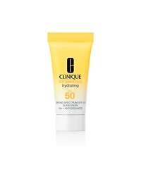 Free Uv Solutions Hydrating Sunscreen Spf 50 with any $40 Clinique purchase