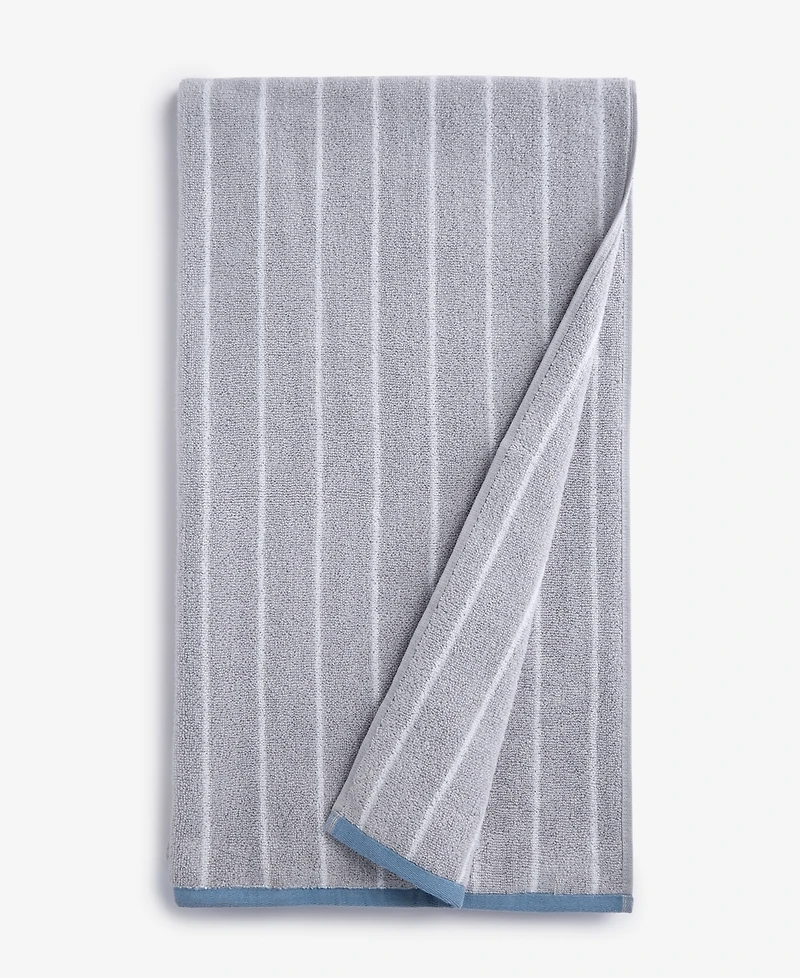 Arch Studio Quick Dry Striped Bath Towel, Macy's Exclusive
