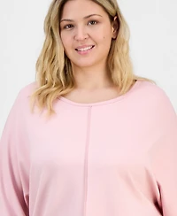 Jones New York Plus 3/4-Sleeve Tunic