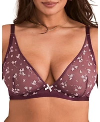 Adore Me Women's Clementin Unlined Plunge Bra