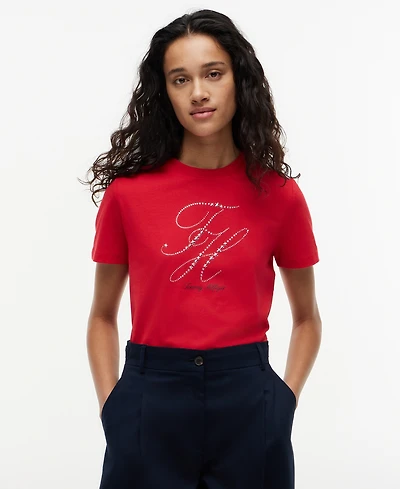 Tommy Hilfiger Women's Short-Sleeve Crewneck T-Shirt
