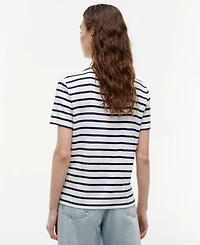 Tommy Hilfiger Women's Ribbed Crewneck T-Shirt