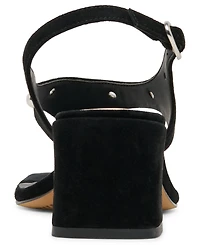 Dolce Vita Women's Yves Studded Square Toe Thong Dress Sandals