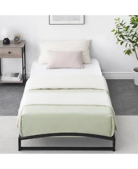 gaomon Twin 6in Metal Platform Bed Frame Steel Slats No Box Spring