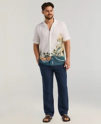 Cubavera Men's Scenic Print Shirt