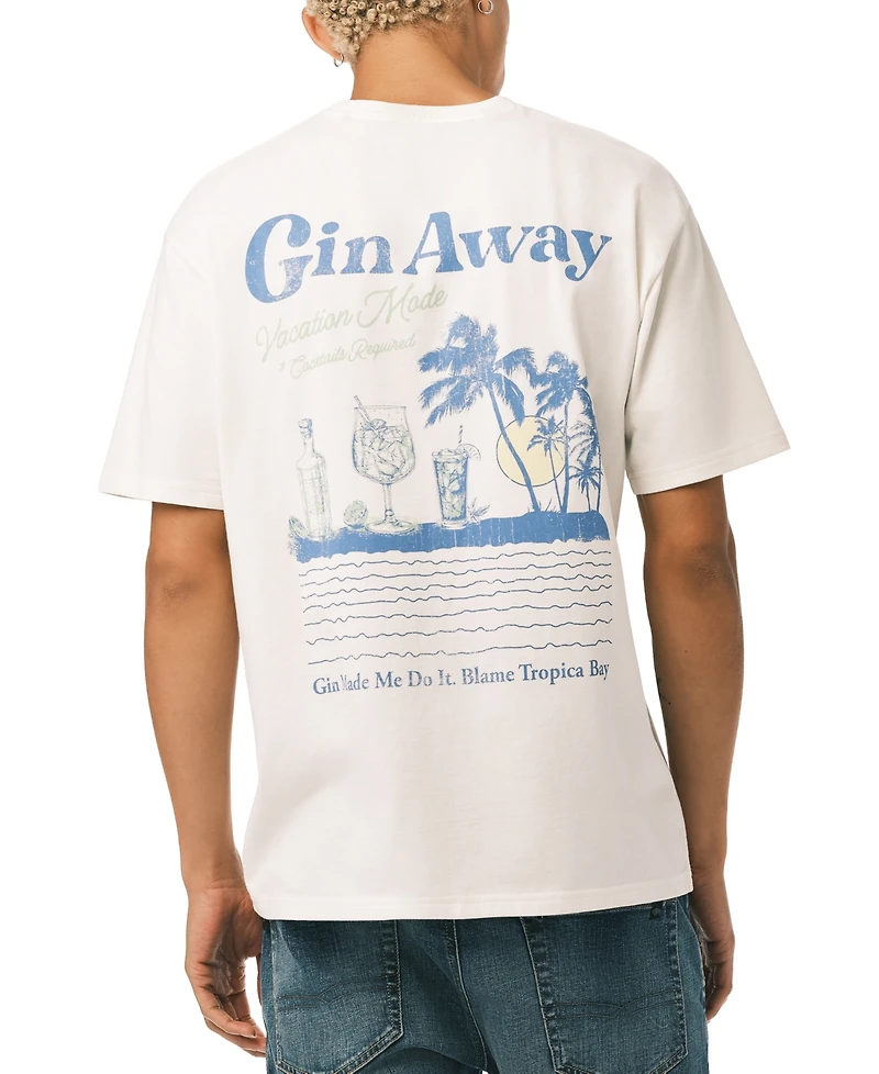 Buffalo David Bitton Men's Tazro Graphic Crewneck T-Shirt