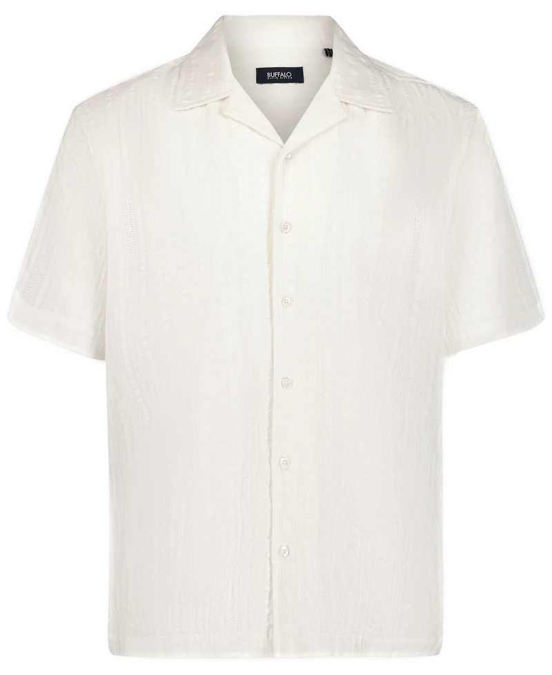 Buffalo David Bitton Men's Soriel Regular-Fit Collared Shirt