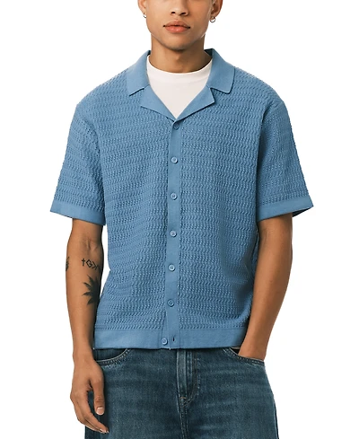 Buffalo David Bitton Men's Waldir Short-Sleeve Collared Shirt