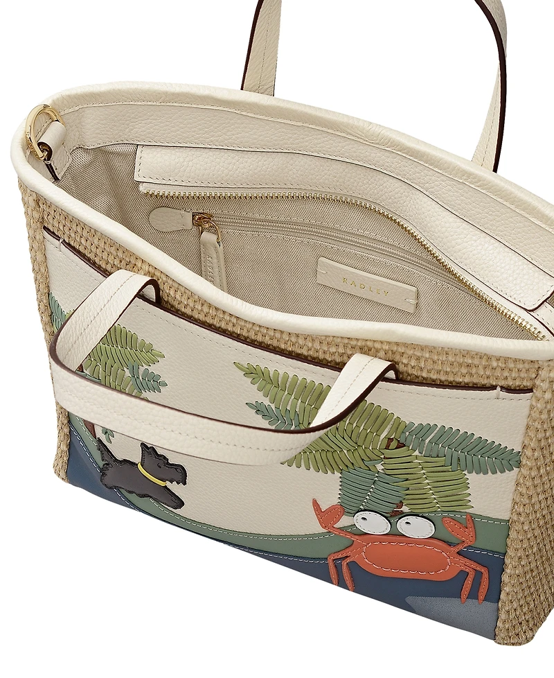 Radley London Clawde Crab Small Zip-Top Grab Bag