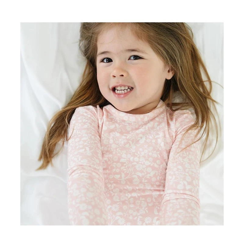 Motette Toddler Girls' Petite Fleur Pajama Set
