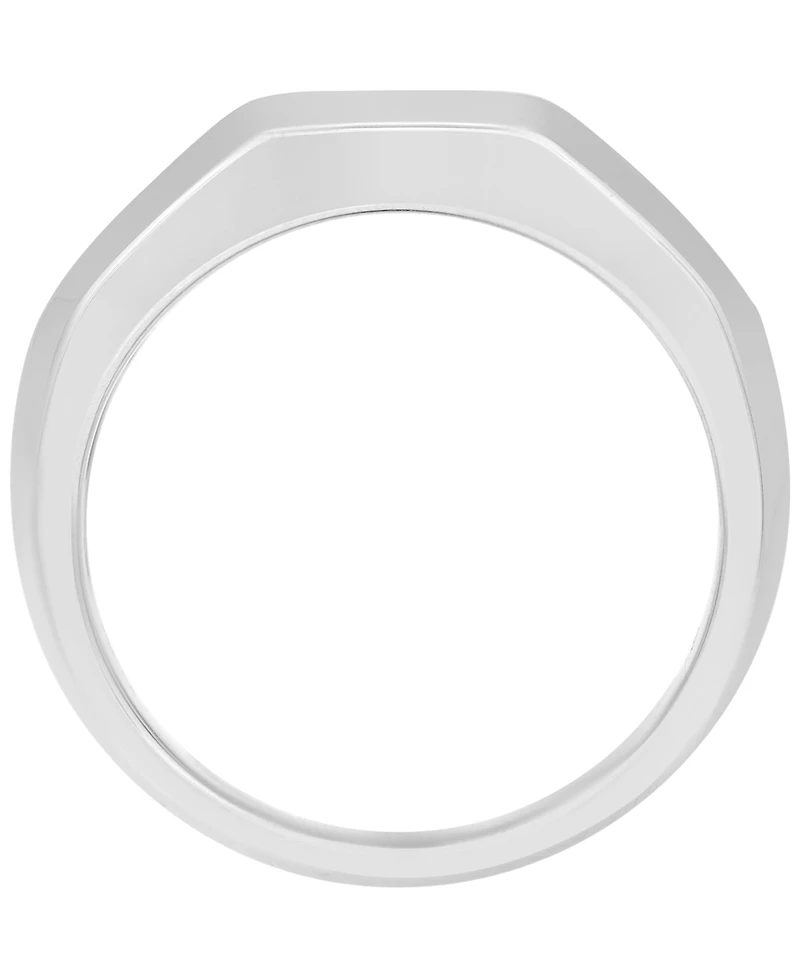 Macy's Men's Lab Grown Diamond (1 ct. t.w.) Ring Sterling Silver