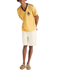 Nautica Men's Shadow Printed Birdseye V-Neck T-Shirt