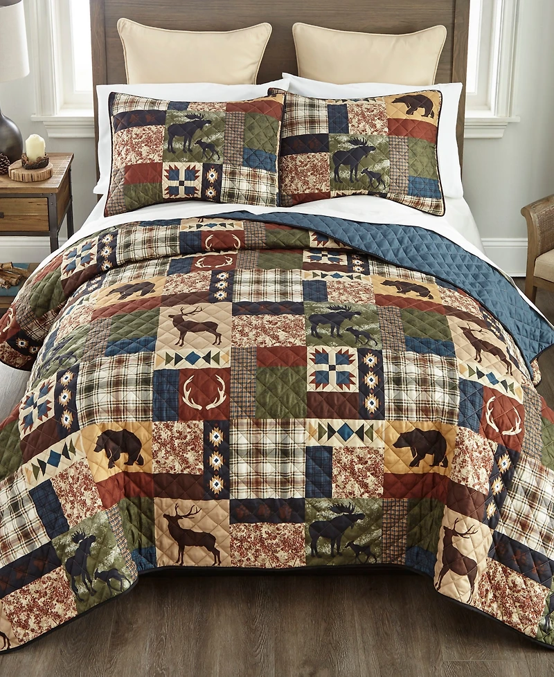 Your Lifestyle Countryside Rustica 3-Pc. Quilt Set, King