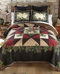 Donna Sharp Cardinal Pine Woodland 3-Pc. Quilt Set