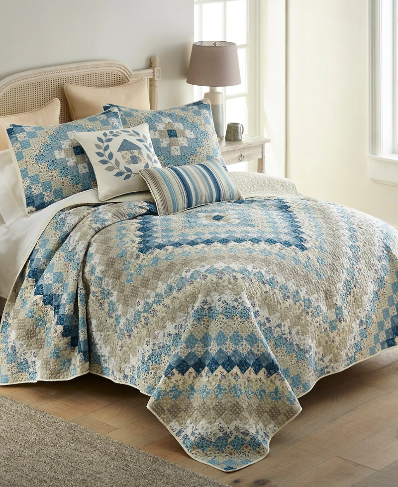 Donna Sharp Diamond Ultra-Comfort 3-Pc. Quilt Set, California King