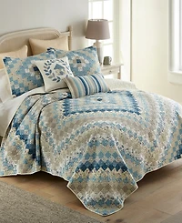 Donna Sharp Diamond Ultra-Comfort 3-Pc. Quilt Set, California King
