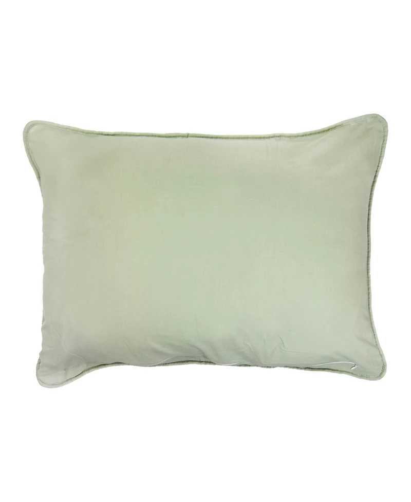 Donna Sharp Peach Rose Cotton 3-Pc. Quilt Set, Queen