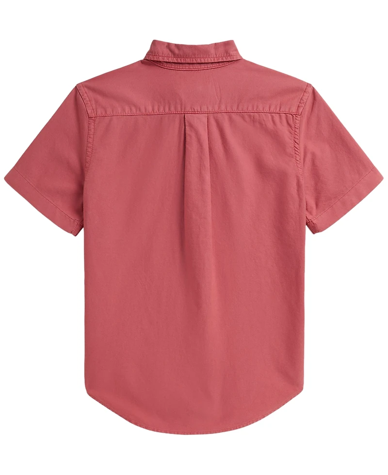 Polo Ralph Lauren Boys' 8-20 Garment-Dyed Oxford Shirt