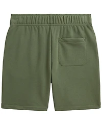 Polo Ralph Lauren Boys' 8-20 Madras-Logo French Terry Shorts
